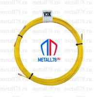 Протяжка для кабеля, D=3,5 мм L=150 м, Протяжка кабельная, Кондуктор для протяжки кабеля, УЗК, Мини УЗК