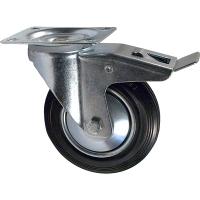 Колесо поворотное с тормозом промышленное SCb 93, Ø 75 мм.