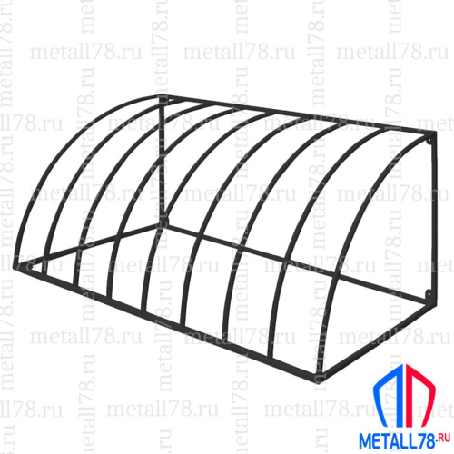 Велопарковка на 8 мест В500хШ1880хГ500 мм, Парковка для велосипедов, Парковка велосипедная, Велопарковка