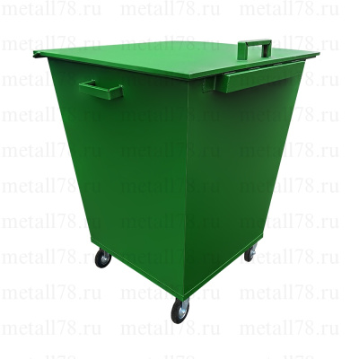 Контейнер для мусора 0,66 м3 в комплектации «Стандарт»
