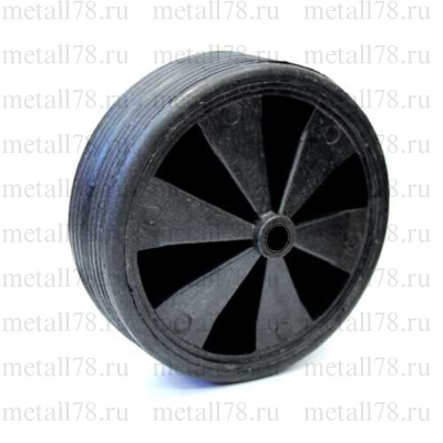 Колесо, диаметр 150 мм, с двойной резиновой шинкой, универсальное, для тележки Компакт, Стандарт, Длинномер 