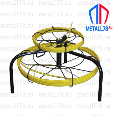 Протяжка для кабеля 3,5/3,5 мм 25/75 м на основании Spider-Double (протяжка кабельная, мини УЗК)