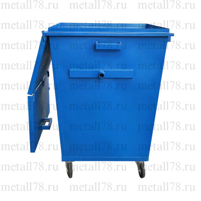 Контейнер для мусора, объём 0,75 м³, для сети АЗС "ГАЗПРОМНЕФТЬ"