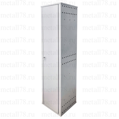 Шкаф для одежды и/или хозяйственного инвентаря, металлический