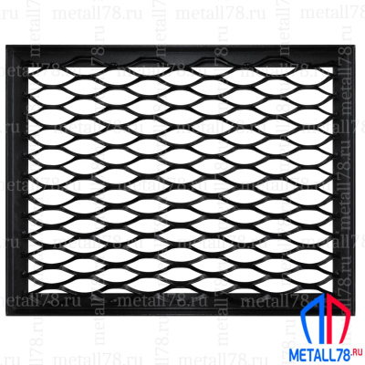 Решетка придверная металлическая 450х600 мм малая