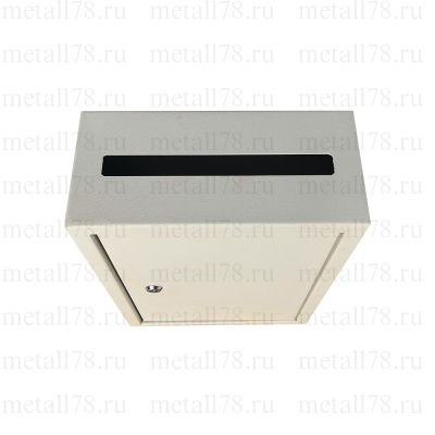 Ящик металлический, для сбора показаний счетчиков от населения, рекламного СПАМа, V-2.0