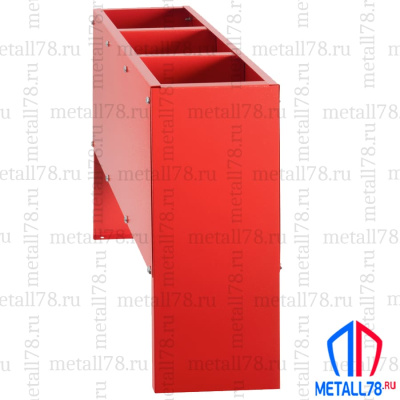 Подставка для трех огнетушителей ПО-10-3 (сборно-разборная) В400хШ490хГ170 мм