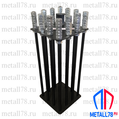 Клетка для бутылки, "Никогда не сдавайся", 72 гайки М10