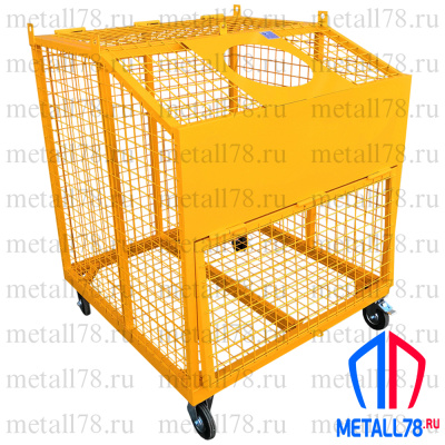 Контейнер для ПЭТ бутылок, сетчатый (1000x1000x1000 мм)