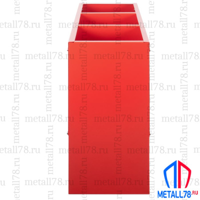 Подставка для трех огнетушителей ПО-15-3 (сборно-разборная) В400хШ570хГ200 мм