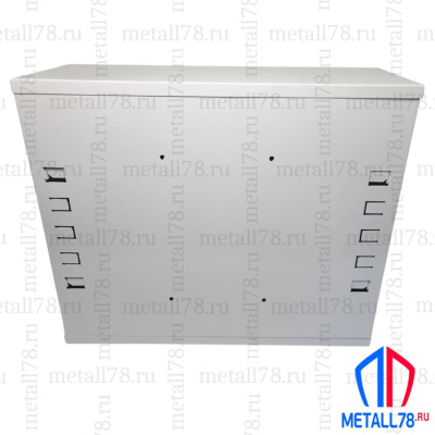 Аптечка металлическая настенная Metall78, В380хШ450хГ160 мм, 1 универсальная дверь, 2 регулируемые полки