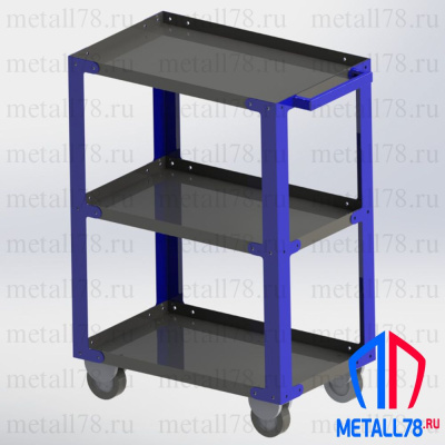Тележка для инструментов на колёсах