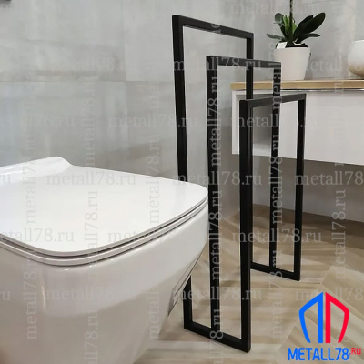 Полотенцесушитель на 3 полотенца, Держатель для полотенец, Полотенцедержатель, Вешалка, Полотенцесушило, Вешалка в ванну для полотенец напольная, В1100хШ500хГ300 мм