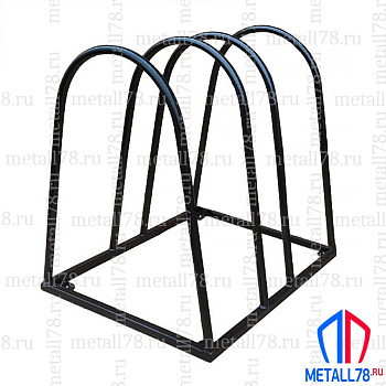 Велопарковка на 2 места, "Эверест V-2.0" В610хШ580хГ500мм, усиленная, парковка для велосипеда, парковка для самоката, стойка