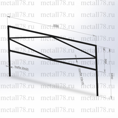 Газонное ограждение ГО-004 Газонное ограждение ГО-004