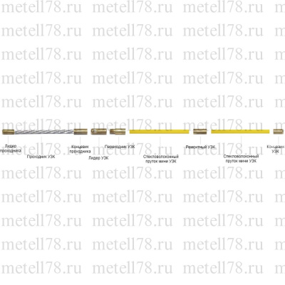 Соединитель 2-ух УЗК D=6 мм