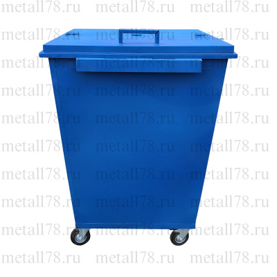Контейнер для мусора, объём 0,75 м³, для сети АЗС "ГАЗПРОМНЕФТЬ"