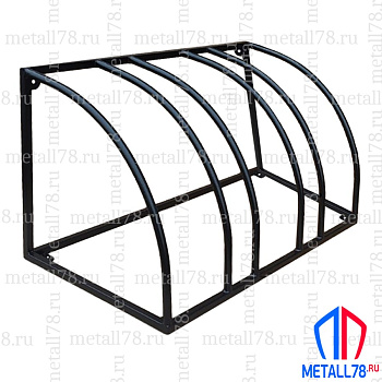 Велопарковка "Бастион" на 3 места, В700хШ920хГ700мм, усиленная, парковка для велосипеда, парковка для самоката, стойка