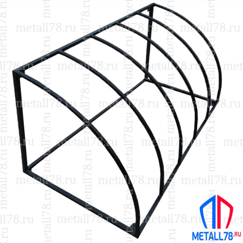 Велопарковка на 5 мест, В500хШ1200хГ500 мм, Парковка для велосипедов, Парковка велосипедная, Стойка для велосипеда, Велопарковка