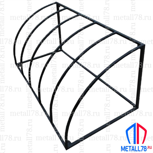 Велопарковка на 5 мест, В500хШ1200хГ500 мм, Парковка для велосипедов, Парковка велосипедная, Стойка для велосипеда, Велопарковка