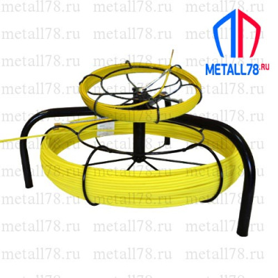 Протяжка для кабеля 3,5/4,5 мм 25/75 м на основании Spider-Double (протяжка кабельная, мини УЗК)