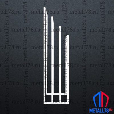 Полотенцесушитель на 4 полотенца, Держатель для полотенец, Полотенцедержатель, Вешалка, Вешалка в ванну для полотенец напольная, В1100хШ500хГ300