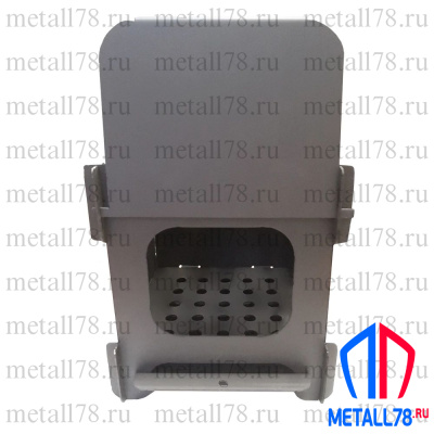 Печь, Щепочница, СТАНДАРТ, с дверкой, зольником и кочергой, с чехлом (неокрашенная)