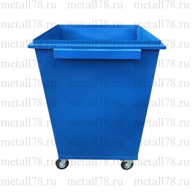 Контейнер для мусора, объём 0,75 м³, для сети АЗС "ГАЗПРОМНЕФТЬ"