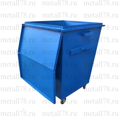 Контейнер для мусора, объём 0,75 м³, для сети АЗС "ГАЗПРОМНЕФТЬ"