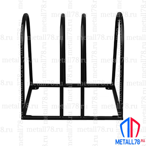 Велопарковка на 2 места, "Эверест V-2.0" В610хШ580хГ500мм, усиленная, парковка для велосипеда, парковка для самоката, стойка