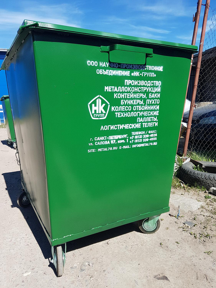 Контейнеры для ТБО, сеть АЗС "Лукоил" по г. Санкт-Петербургу и Ленинградской области