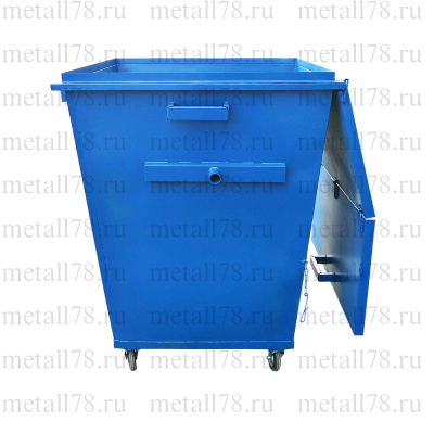 Контейнер для мусора, объём 0,75 м³, для сети АЗС "ГАЗПРОМНЕФТЬ"