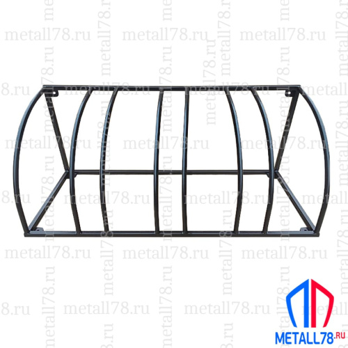 Велопарковка "Бастион" на 4 места, В500хШ1260хГ500мм, усиленная, парковка для велосипеда, парковка для самоката, стойка