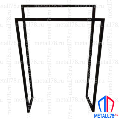 Полотенцесушитель на 2 полотенца, Держатель для полотенец, Полотенцедержатель, Вешалка, Полотенцесушило, Вешалка в ванну для полотенец напольная, В1000хШ500хГ240 мм