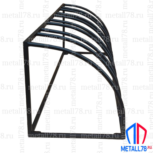 Велопарковка "Бастион" на 5 мест, В500хШ1600хГ500мм, усиленная, парковка для велосипеда, парковка для самоката, стойка