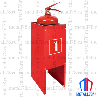 Подставка для огнетушителя ПО-10 (сборно-разборная) В400хШ170хГ170 мм