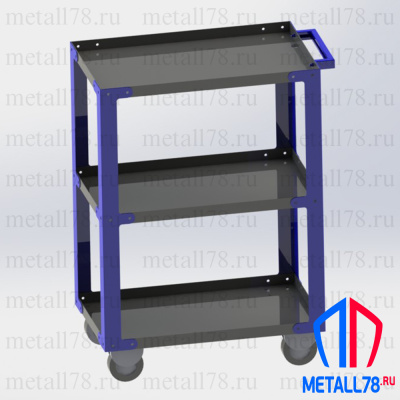 Тележка для инструментов на колёсах