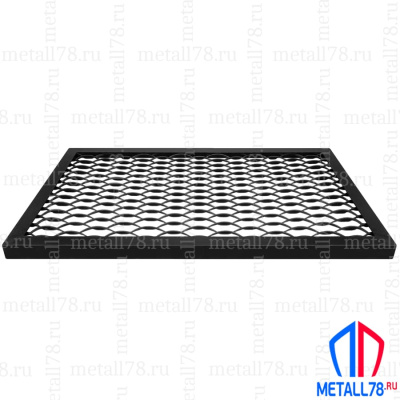 Решетка придверная металлическая 500х750мм большая