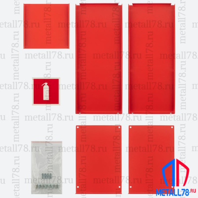 Подставка для огнетушителя ПО-10 (сборно-разборная) В400хШ170хГ170 мм