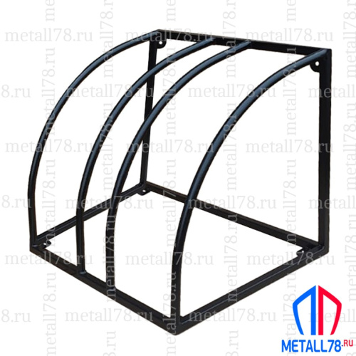 Велопарковка "Бастион" на 2 места, В500хШ580хГ500мм, усиленная, парковка для велосипеда, парковка для самоката, стойка