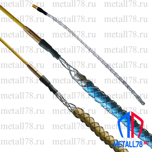 Кабельный чулок для легких кабелей, D=5-12 мм, L=200 мм, с резьбой М5 для УЗК 3,5 мм (КЧМ12/М5)