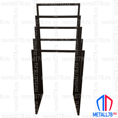 Полотенцесушитель на 5 полотенца, Держатель для полотенец, Полотенцедержатель, Вешалка, Полотенцесушило, Вешалка в ванну для полотенец напольная, В1200хШ500хГ400