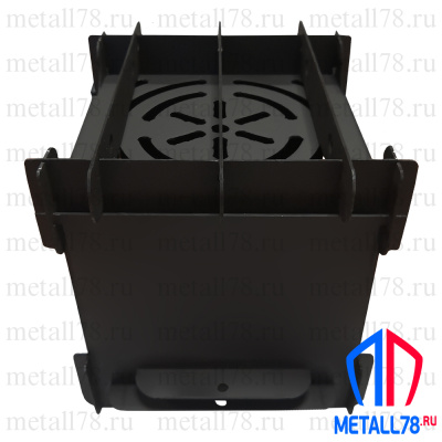 Печь, Щепочница, "СТАНДАРТ", с дверкой, зольником и кочергой (окрашенная)