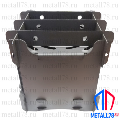 Печь, Щепочница, "СТАНДАРТ", с дверкой, зольником и кочергой (неокрашенная)