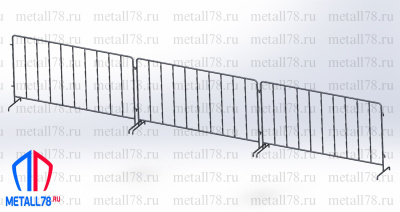 Ограждение модульное "Фан-барьер"