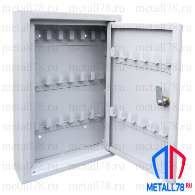 Ключница металлическая настенная на 36 ячеек