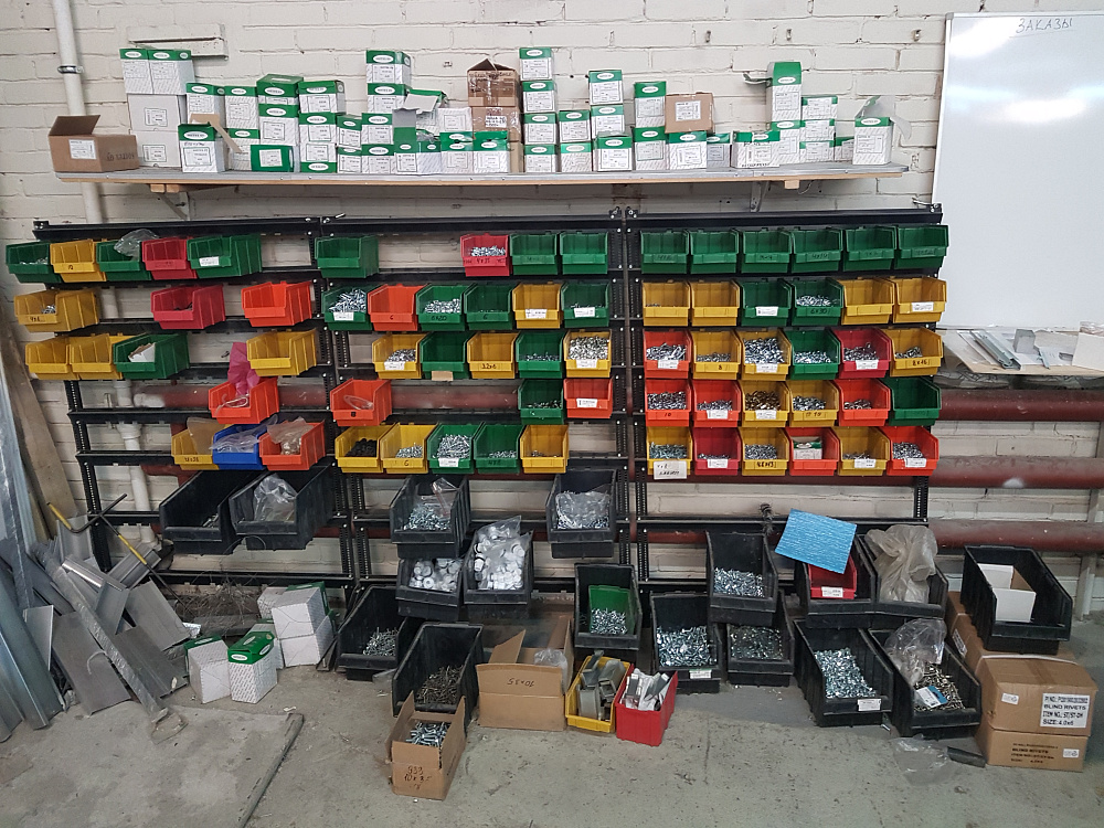 Склад расходных материалов метизной продукции