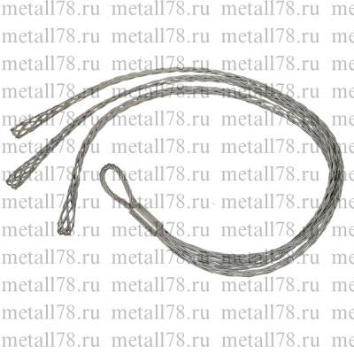 Тройной кабельный чулок для 3х кабелей, d = 50-65 мм, L = 1500 мм, 1 петля, 80 кН