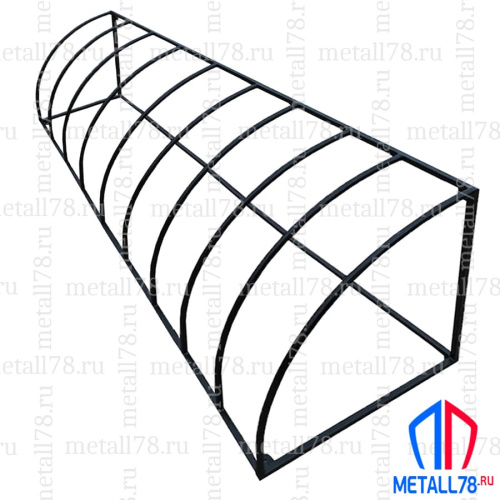 Велопарковка, Парковка для велосипедов, Парковка велосипедная, Велопарковка на 9 мест В700хШ2115хГ700мм