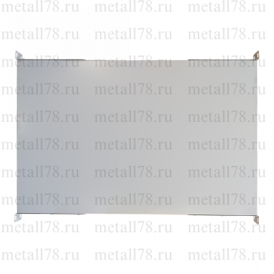 Полка фиксированная 19" с ушами 1U x 493 x 400 мм, не перфорированная